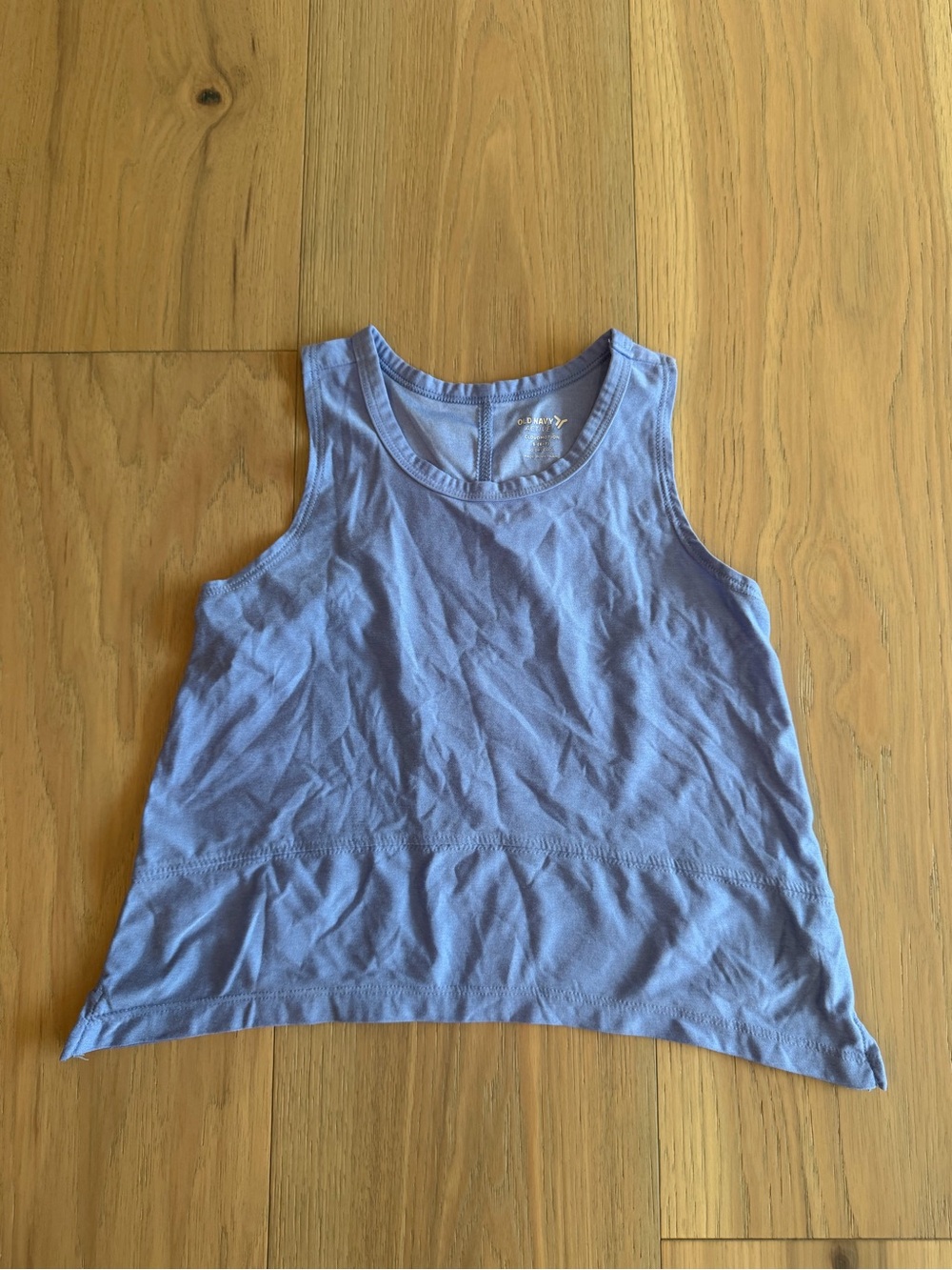 Old Navy Light Blue Kids Tank Top - Scoop Neck